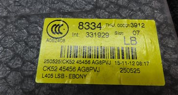 Thumbnail 7: 2016 LAND RANGE ROVER (L405) REAR TRUNK EMERGENCY SPARE TIRE COVER PANEL (BLACK)
