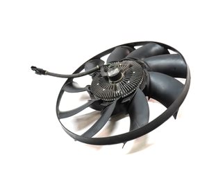 Thumbnail 3: 13-16 RANGE ROVER SPORT (L405 L494) CONDENSER ELECTRIC COOLING FAN & SHROUD