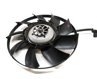 Thumbnail 4: 13-16 RANGE ROVER SPORT (L405 L494) CONDENSER ELECTRIC COOLING FAN & SHROUD