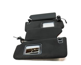 Thumbnail 4: 16-22 LAND RANGE ROVER L405 LEFT DRIVER & RIGHT PASSENGER SUN VISOR SET (BLACK)