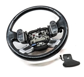 Thumbnail 3: 13-21 LAND ROVER DISCOVERY RANGE ROVER (L405 L462) HEATED STEERING WHEEL (BLACK)
