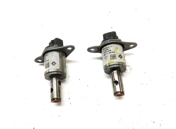 Thumbnail 2: 09 PORSCHE CAYENNE (957) 4.8L ENGINE CAM SHAFT CAMSHAFT ADJUSTER SOLENOID SET/2