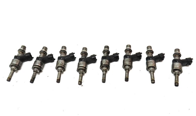 Thumbnail 4: 09-14 PORSCHE CAYENNE PANAMERA (958 970) 4.8L M48 NON-TURBO FUEL INJECTOR SET 8