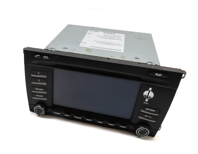 Thumbnail 2: 09-10 PORSCHE CAYENNE (957) FRONT CENTER DASH RADIO CD NAVI MULTIMEDIA SCREEN