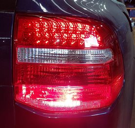 Thumbnail 2: 2008-2010 PORSCHE CAYENNE (957) RIGHT PASSENGER REAR TAILLIGHT BRAKE LIGHT LAMP