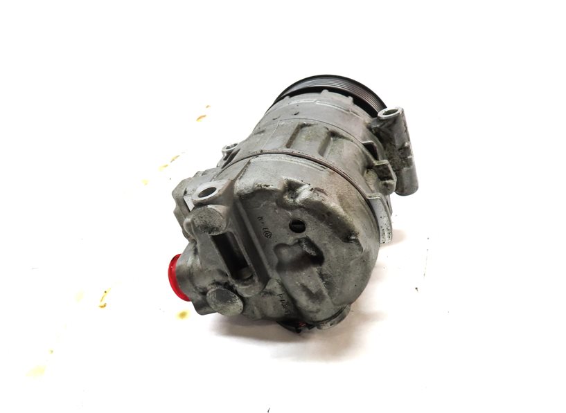 Thumbnail 5: 2008-2010 PORSCHE CAYENNE (957) 4.8L ENGINE AIR CONDITIONING A/C COMPRESSOR PUMP
