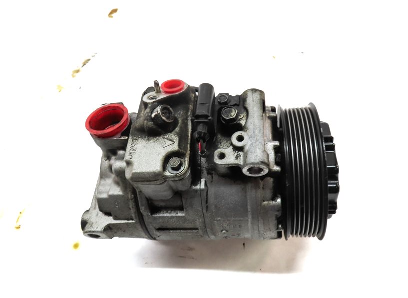 Thumbnail 6: 2008-2010 PORSCHE CAYENNE (957) 4.8L ENGINE AIR CONDITIONING A/C COMPRESSOR PUMP