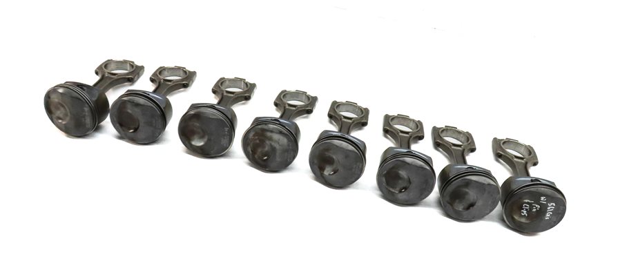 Thumbnail 1: 08-12 PORSCHE CAYENNE PANAMERA (958 970) 3.6L M46 / 4.8L M48 ENGINE PISTON SET