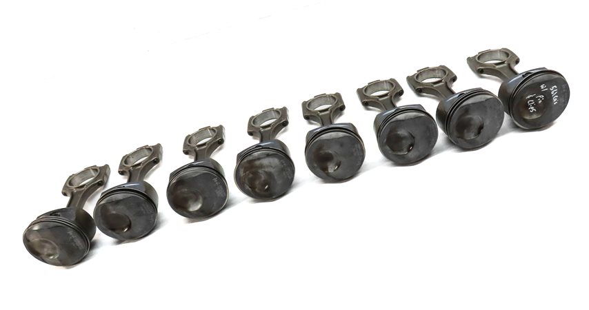 Thumbnail 4: 08-12 PORSCHE CAYENNE PANAMERA (958 970) 3.6L M46 / 4.8L M48 ENGINE PISTON SET