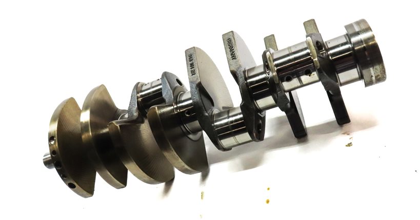 Thumbnail 3: 2009 PORSCHE CAYENNE (957) 4.8L ENGINE MOTOR CRANK SHAFT CRANKSHAFT