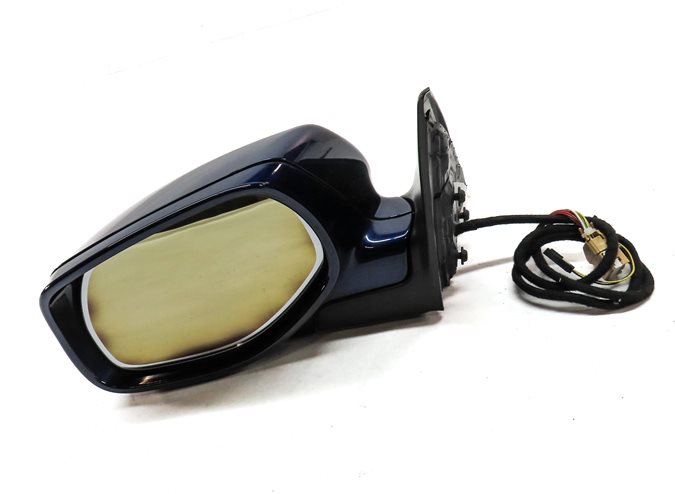 Thumbnail 3: 2008-2010 PORSCHE CAYENNE (957) LEFT P-FOLD HEATED AUTODIM MEMORY MIRROR (BLUE)