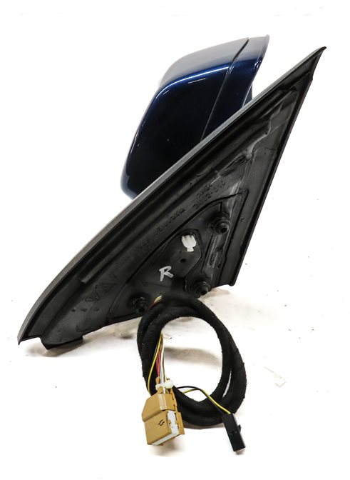 Thumbnail 4: 2008-2010 PORSCHE CAYENNE (957) RIGHT P-FOLD AUTODIM MEMORY DOOR MIRROR (BLUE)