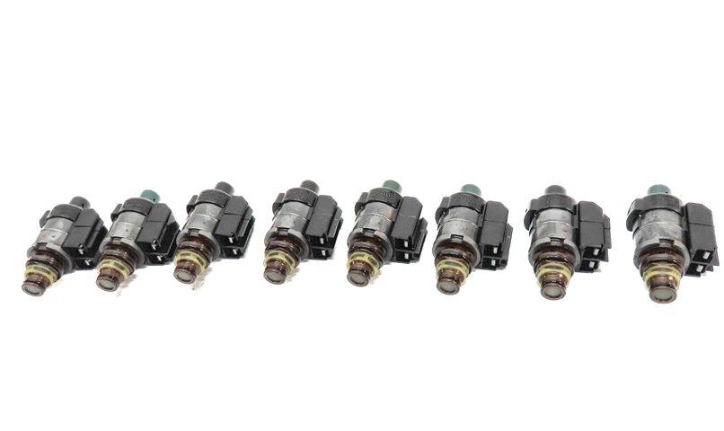 Thumbnail 2: 04-18 MERCEDES C CL E GL G ML S SLK 722.9 TRANSMISSION VALVE BODY SOLENOID SET-8
