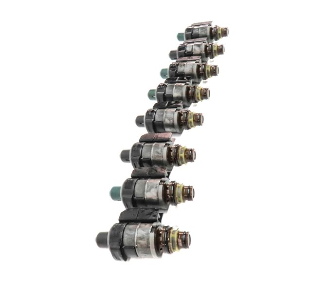 Thumbnail 3: 04-18 MERCEDES C CL E GL G ML S SLK 722.9 TRANSMISSION VALVE BODY SOLENOID SET-8