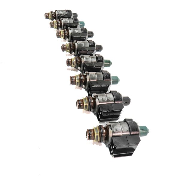Thumbnail 4: 04-18 MERCEDES C CL E GL G ML S SLK 722.9 TRANSMISSION VALVE BODY SOLENOID SET-8