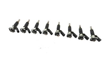 06-12 MERCEDES C E G GL ML S SL (W204 W212 W221 W164 X164) FUEL INJECTOR SET 8