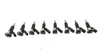 Thumbnail 2: 06-12 MERCEDES C E G GL ML S SL (W204 W212 W221 W164 X164) FUEL INJECTOR SET 8