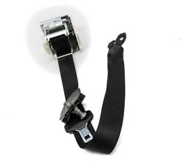 Thumbnail 3: 10-12 MB GL350 GL450 GL550 (X164) LEFT FRONT DRIVER SEATBELT RETRACTOR (BLACK)