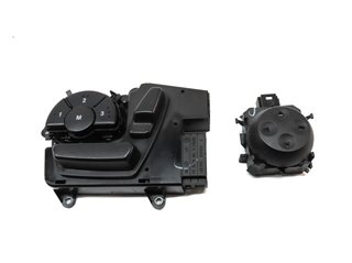 Thumbnail 2: 12 MERCEDES GL450 X164 FRONT LEFT DRIVER MEM SEAT POSITION LUMBAR ADJUST SWITCH