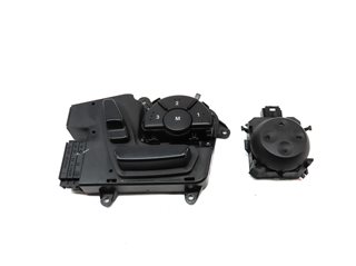 Thumbnail 2: 12 MERCEDES GL450 X164 FRONT RIGHT PASSENGER MEM SEAT LUMBAR ADJUST SWITCH