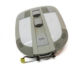 Thumbnail 3: 2012 MERCEDES GL450 (X164) FRONT OVERHEAD DOME LIGHT LAMP w/SWITCH (GRAY)