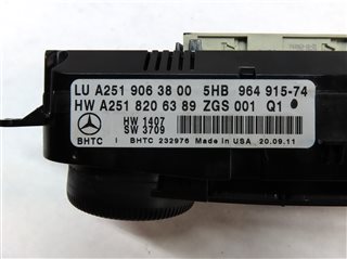 Thumbnail 6: 10-13 MB GL350 GL450 GL550 ML350 ML550 R350 (X164 W164 W251) TEMPERATURE CONTROL