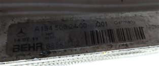 Thumbnail 8: 12 MERCEDES GL450 (X164) 4.6L (M278) AUTOMATIC TRANSMISSION OIL COOLER RADIATOR