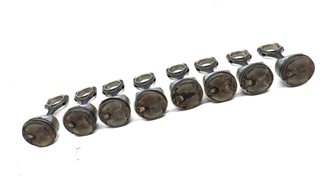06-12 MB C E GL ML CLK R CLASS 4.6L M273 ENGINE PISTON & CONNECTING ROD SET/8