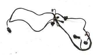 12 MERCEDES GL450 X164 REAR PARK ASSIST PDC SENSOR SET/3 w/WIRE HARNESS (BLACK)
