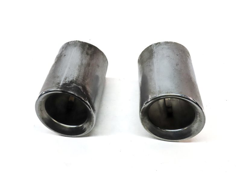 Thumbnail 2: 18-22 BMW X3 G01 2.0L TURBO (B46D) ENGINE LEFT & RIGHT EXHAUST MUFFLER TIP SET 2