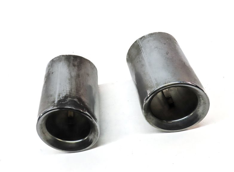 Thumbnail 3: 18-22 BMW X3 G01 2.0L TURBO (B46D) ENGINE LEFT & RIGHT EXHAUST MUFFLER TIP SET 2