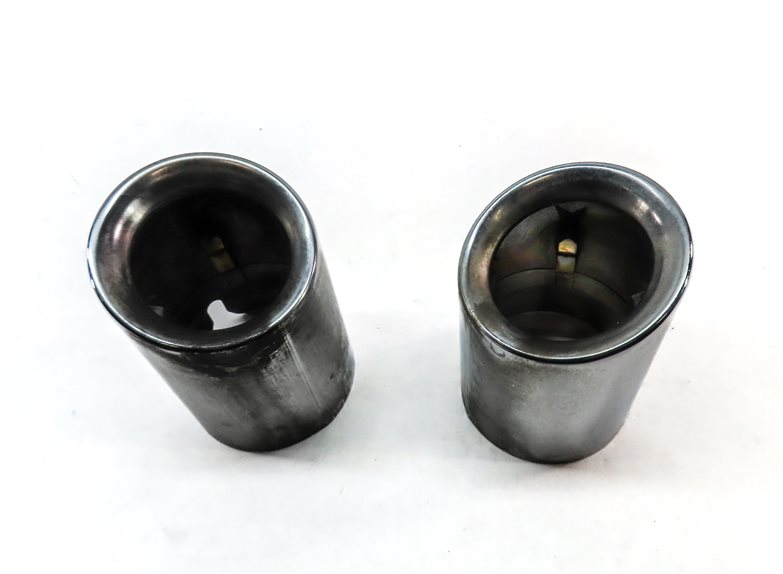 Thumbnail 4: 18-22 BMW X3 G01 2.0L TURBO (B46D) ENGINE LEFT & RIGHT EXHAUST MUFFLER TIP SET 2