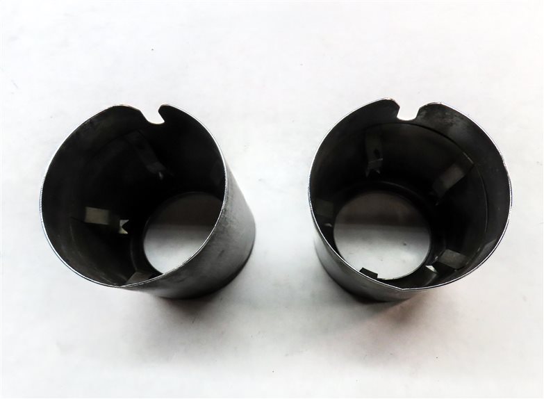 Thumbnail 5: 18-22 BMW X3 G01 2.0L TURBO (B46D) ENGINE LEFT & RIGHT EXHAUST MUFFLER TIP SET 2