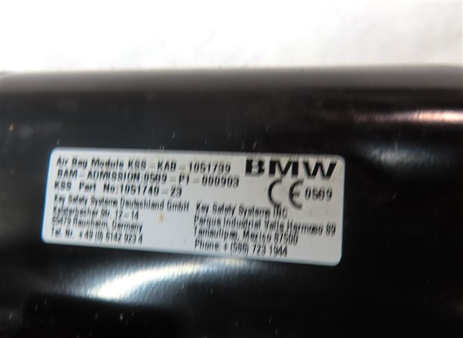 Thumbnail 6: 2018-2023 BMW X3 X4 (G01 G02) FRONT RIGHT PASSENGER KNEE SRS AIRBAG AIR BAG