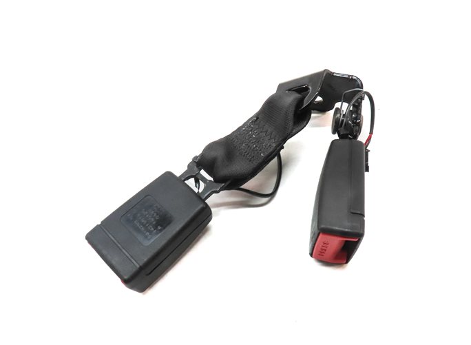 Thumbnail 4: 2020 BMW X3 (G01) REAR SEAT RIGHT & CENTER SEATBELT BUCKLE RECEIVER (BLACK)