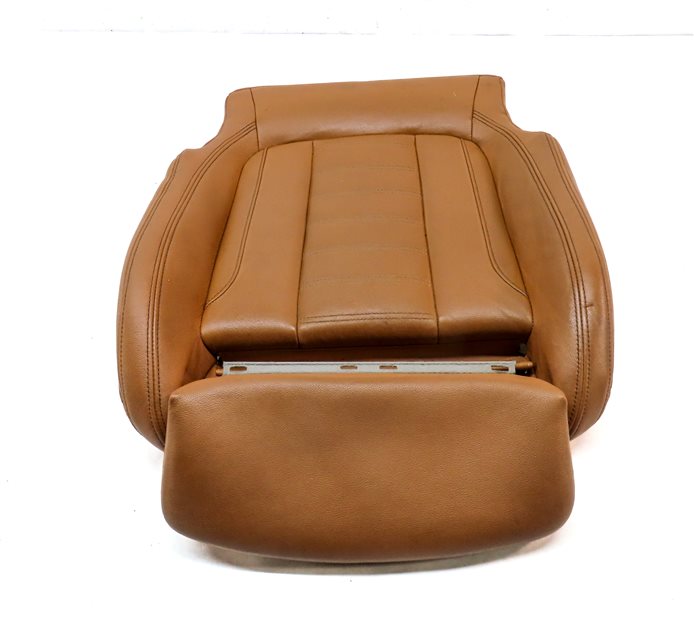 Thumbnail 2: 2020 BMW X3 (G01) FRONT LEFT DRIVER LOWER HEATED SPORT SEAT CUSHION (COGNAC)