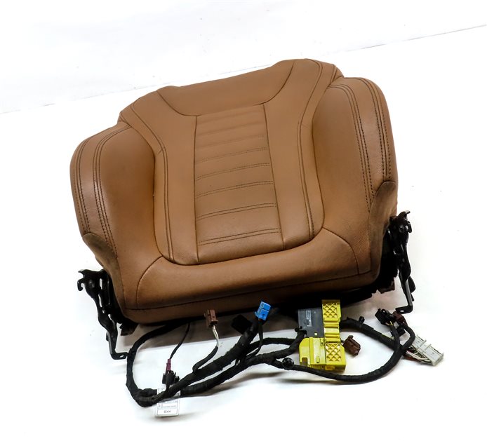 Thumbnail 3: 2020 BMW X3 (G01) FRONT RIGHT PASSENGER UPPER HEATED SPORT SEAT CUSHION (COGNAC)
