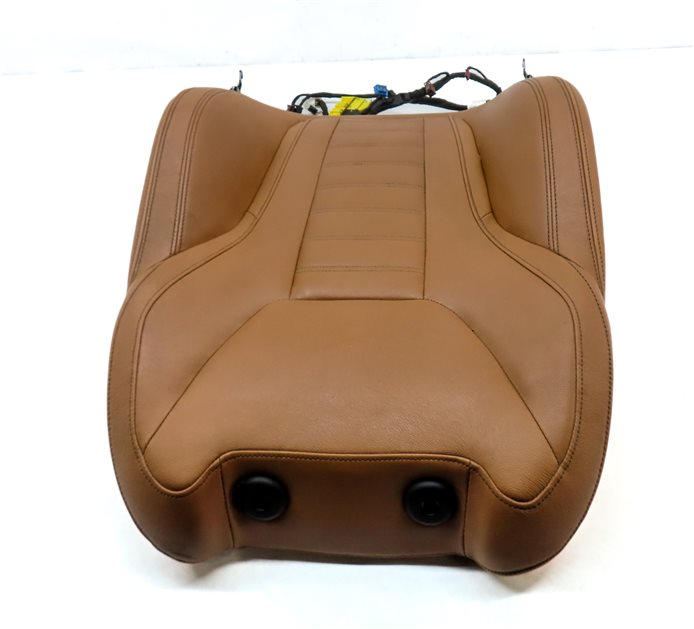 Thumbnail 4: 2020 BMW X3 (G01) FRONT RIGHT PASSENGER UPPER HEATED SPORT SEAT CUSHION (COGNAC)