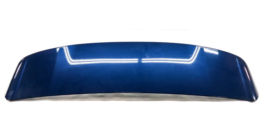 Thumbnail 4: 2018-2023 BMW X3 (G01) REAR UPPER HATCH TRUNK SPOILER WING TRIM (BLUE)