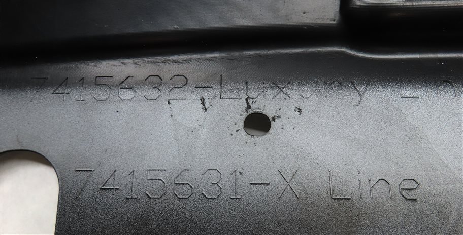 Thumbnail 7: 2020 BMW X3 (G01) FRONT BUMPER LOWER VALANCE TRIM SKID PLATE SHIELD SPLASH GUARD