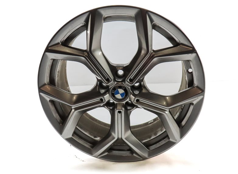 Thumbnail 2: 2018-2020 BMW X3 X4 (G01 G02) 19x7.5 ALUMINUM 5 Y SPOKE WHEEL RIM (LIGHT GRAY)