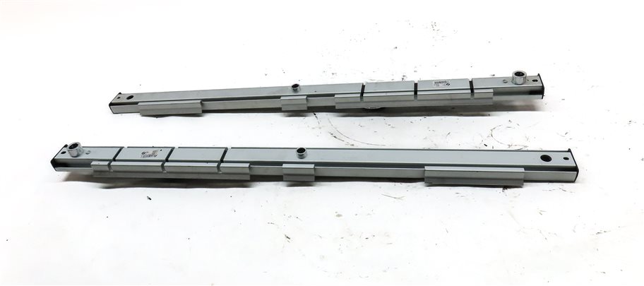 Thumbnail 4: 2020 BMW X3 (G01) REAR HATCH TRUNK FLOOR SLIDING CARGO RAIL & BUCKLE SET