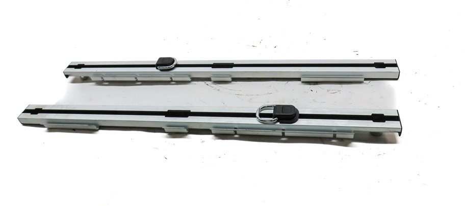 Thumbnail 5: 2020 BMW X3 (G01) REAR HATCH TRUNK FLOOR SLIDING CARGO RAIL & BUCKLE SET