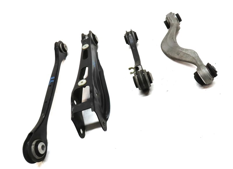 Thumbnail 3: 18-23 BMW X3 X4 X4M (F98 G01 G02) REAR RIGHT PASSENGER SIDE CONTROL ARM SET 4