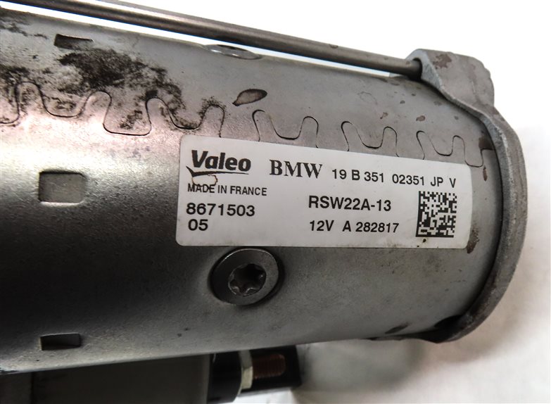 Thumbnail 7: 19-23 BMW 3 5 X3 X4 Z4 (G01 G02 G20 G29 G30) 2.0L TURBO ENGINE STARTER MOTOR
