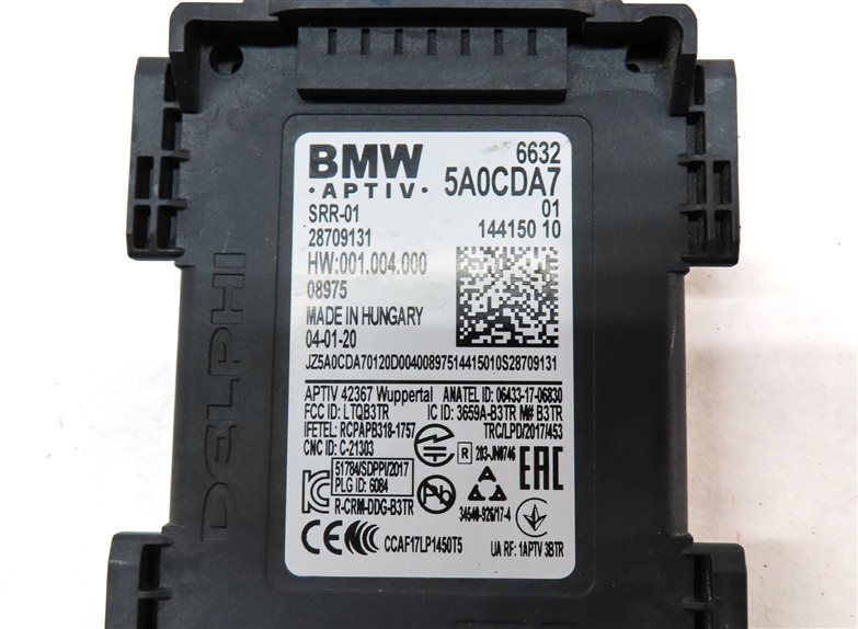 Thumbnail 4: 20-23 BMW 2 3 5 7 8 M5 6 X3 X4 X5 G01 G02 G05 G20 G30 REAR LEFT BLIND SPOT RADAR