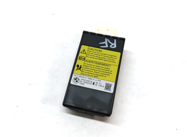 2020 BMW X3 (G01) FRONT RIGHT PASSENGER SEAT OCCUPANCY SENSOR MODULE
