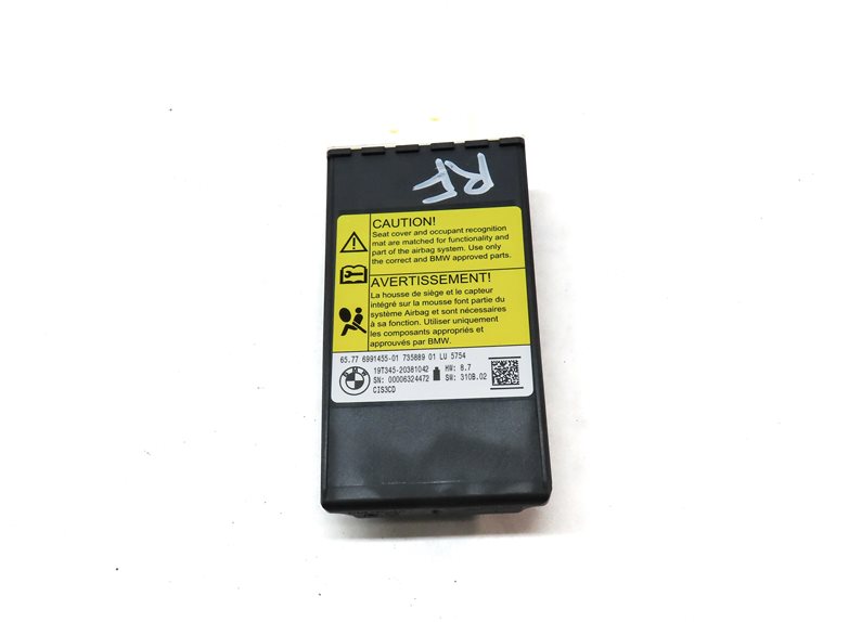 Thumbnail 2: 2020 BMW X3 (G01) FRONT RIGHT PASSENGER SEAT OCCUPANCY SENSOR MODULE