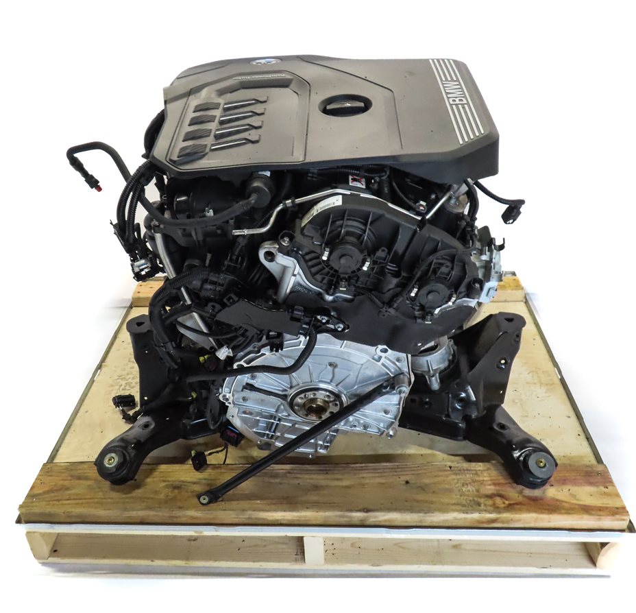 Thumbnail 10: 19-23 BMW 2 3 5 X3 X4 (F22 G01 G02 G20 G30) 2.0L TURBO ENGINE ASSEMBLY (46k)