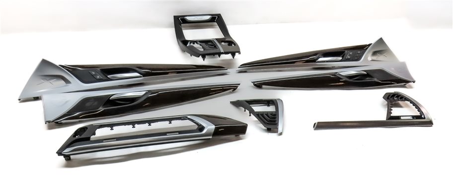 2020 BMW X3 (G01) FRONT REAR LEFT RIGHT DOOR DASH CONSOLE TRIM SET 8 (OAK)
